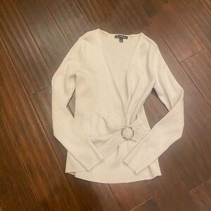 INC International Concepts Shimmer sweater-Size L